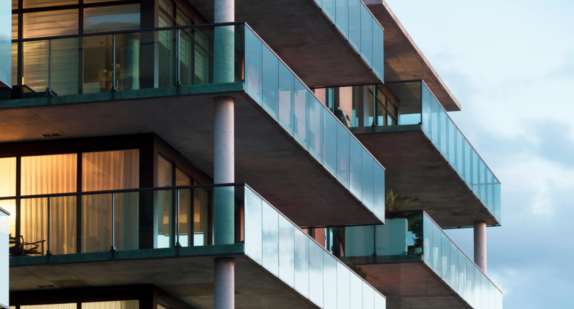 Luxury residential building architecture